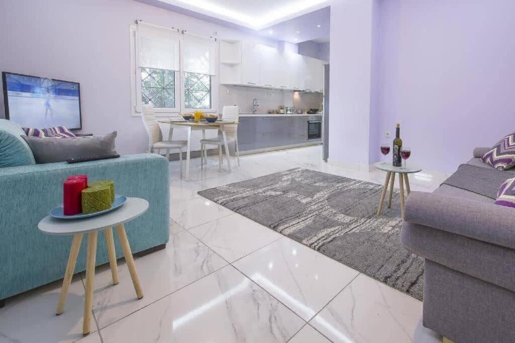 Villa Modern Fully-Equipped House, 5 Min Walk From Metro Athen Exterior foto